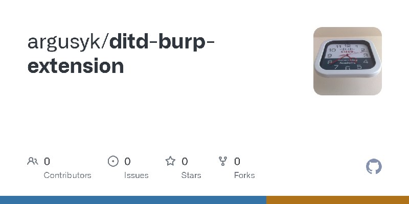 GitHub - argusyk/ditd-burp-extension