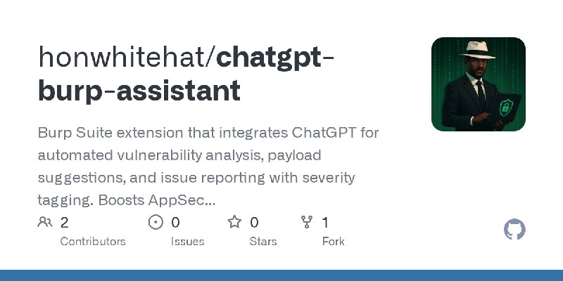 GitHub - honwhitehat/chatgpt-burp-assistant: Burp Suite extension that integrates ChatGPT for automated vulnerability analysis…