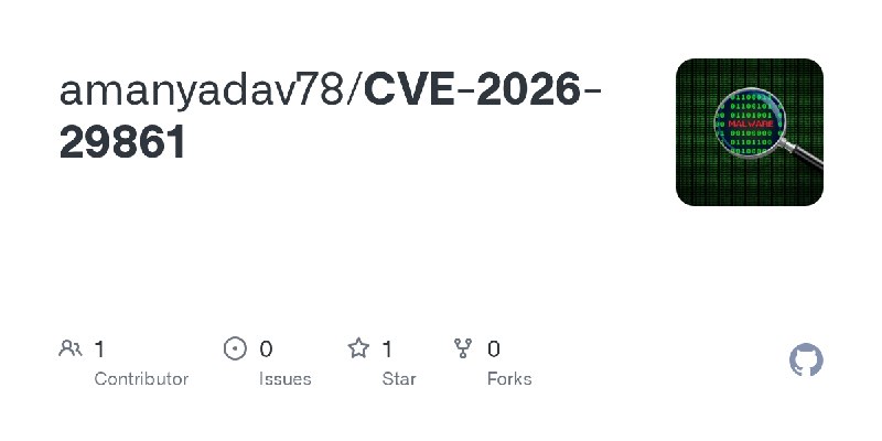 GitHub - amanyadav78/CVE-2026-29861