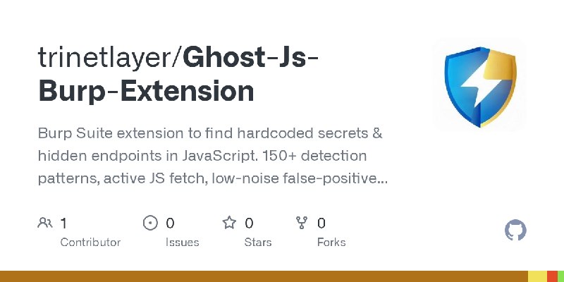 GitHub - trinetlayer/Ghost-Js-Burp-Extension: Burp Suite extension to find hardcoded secrets & hidden endpoints in JavaScript.…