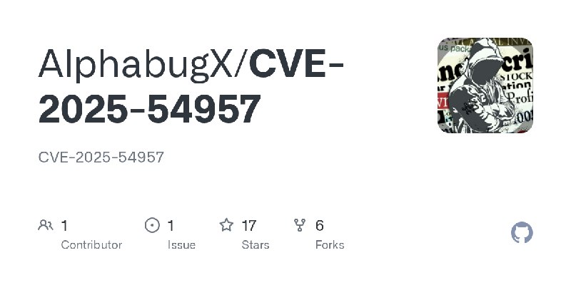 GitHub - AlphabugX/CVE-2025-54957: CVE-2025-54957