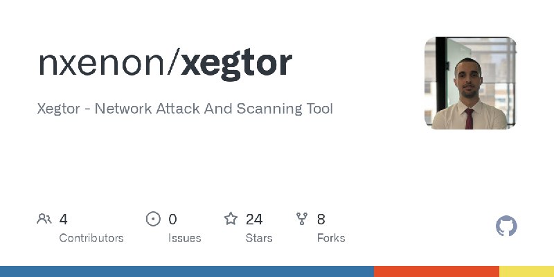 GitHub - nxenon/xegtor: Xegtor - Network Attack And Scanning Tool