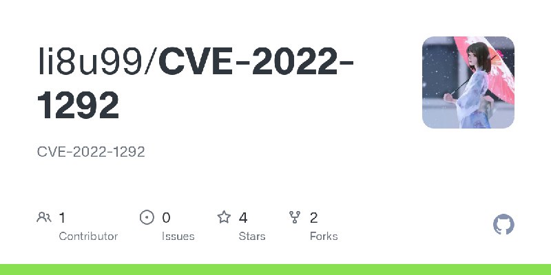 GitHub - li8u99/CVE-2022-1292: CVE-2022-1292