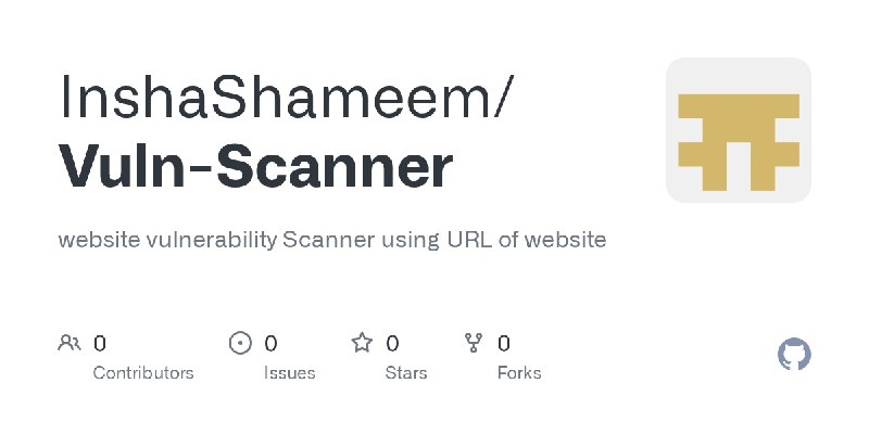 InshaShameem/Vuln-Scanner