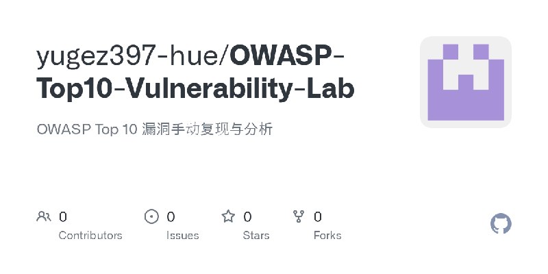 yugez397-hue/OWASP-Top10-Vulnerability-Lab