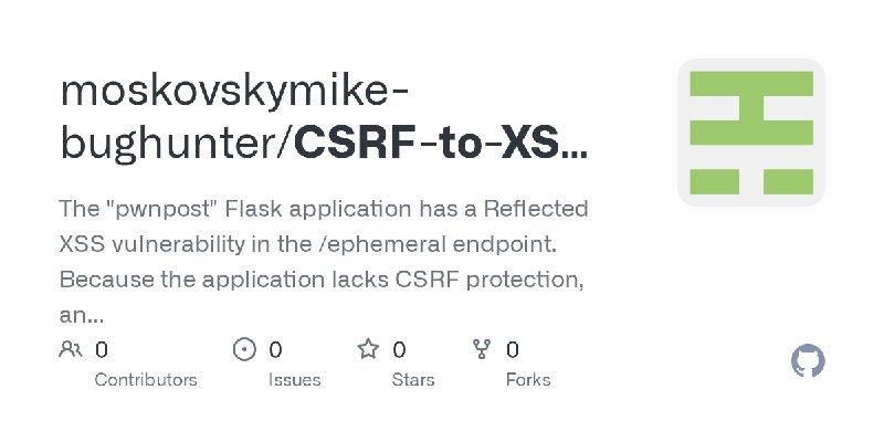 moskovskymike-bughunter/CSRF-to-XSS-to-Cookie-Leak-pwn.college-pwnpost-