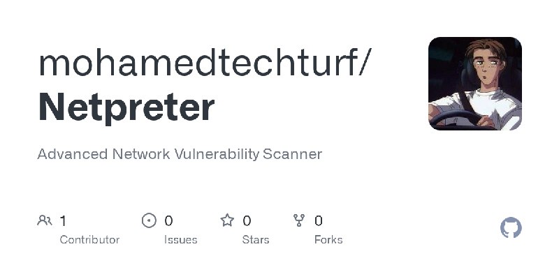 GitHub - mohamedtechturf/Netpreter: Advanced Network Vulnerability Scanner