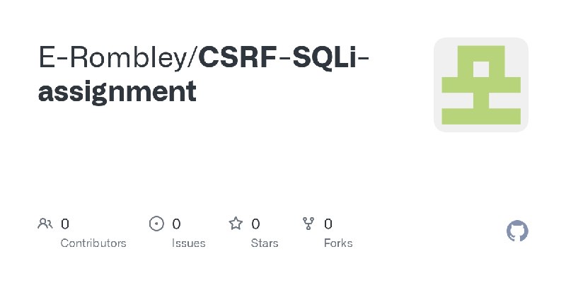 E-Rombley/CSRF-SQLi-assignment