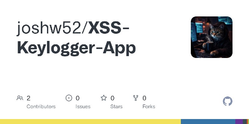GitHub - joshw52/XSS-Keylogger-App