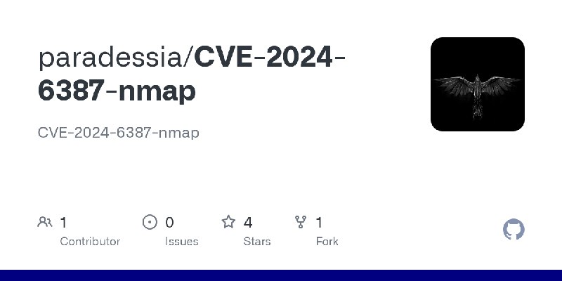 GitHub - paradessia/CVE-2024-6387-nmap: CVE-2024-6387-nmap