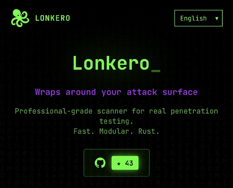GitHub - bountyyfi/lonkero: Lonkero - Wraps around your attack surface.  Professional-grade scanner for real penetration testing.…