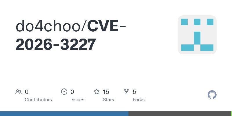 GitHub - do4choo/CVE-2026-3227