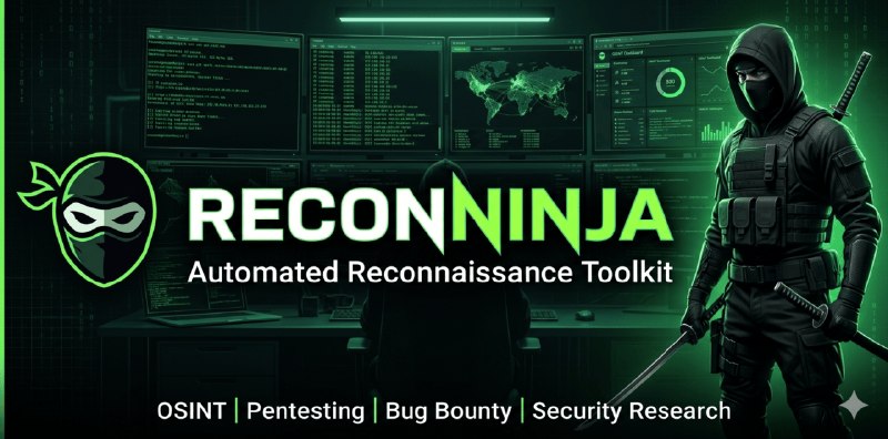 GitHub - ExploitCraft/ReconNinja: ⚡ ReconNinja v8.4.0 — 38-phase recon framework for pentesters & bug bounty hunters. Subdomain…