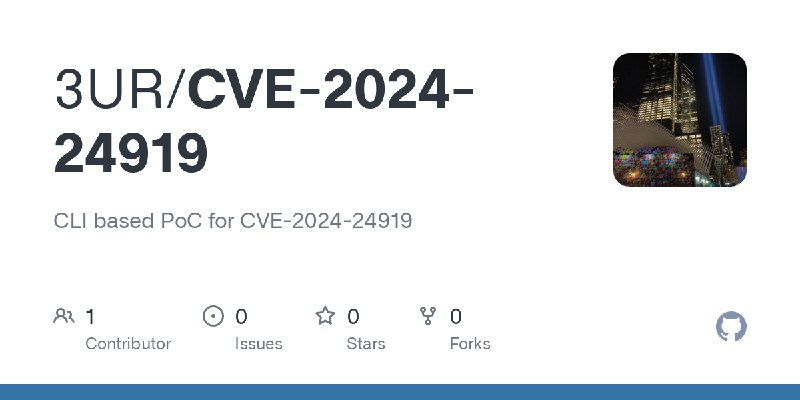 GitHub - 3UR/CVE-2024-24919: CLI based PoC for CVE-2024-24919