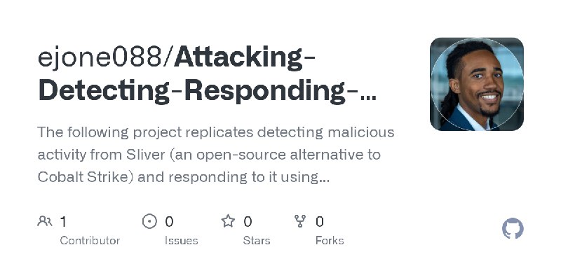 GitHub - ejone088/Attacking-Detecting-Responding-with-Sliver-LimaCharlie-EDR: The following project replicates detecting malicious…