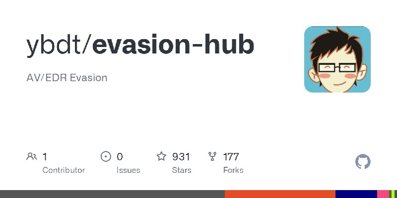 GitHub - ybdt/evasion-hub: AV/EDR Evasion