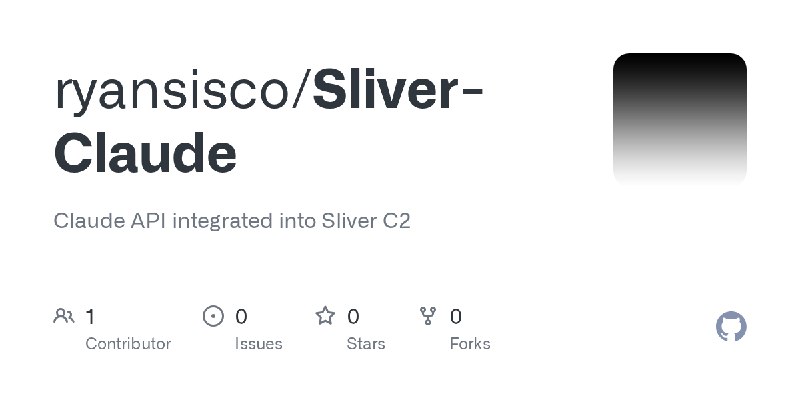 GitHub - ryansisco/Sliver-Claude: Claude API integrated into Sliver C2