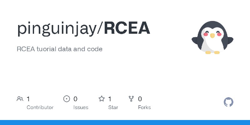 GitHub - pinguinjay/RCEA: RCEA tuorial data and code