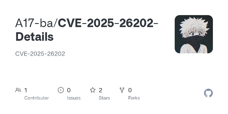 GitHub - A17-ba/CVE-2025-26202-Details: CVE-2025-26202
