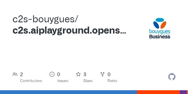 GitHub - c2s-bouygues/c2s.aiplayground.opensource