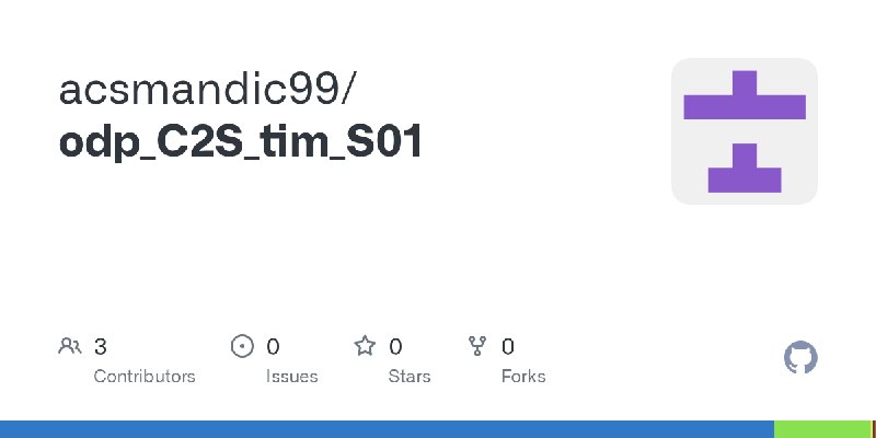 GitHub - acsmandic99/odp_C2S_tim_S01