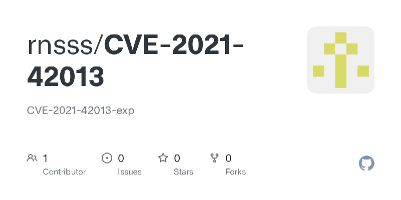 GitHub - rnsss/CVE-2021-42013: CVE-2021-42013-exp
