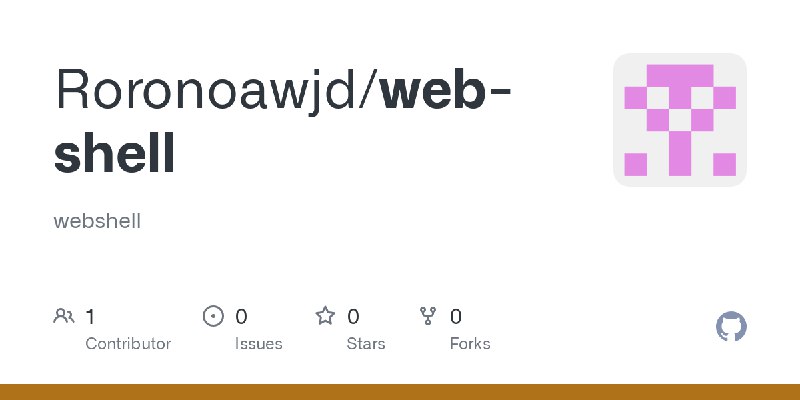 GitHub - Roronoawjd/web-shell: webshell