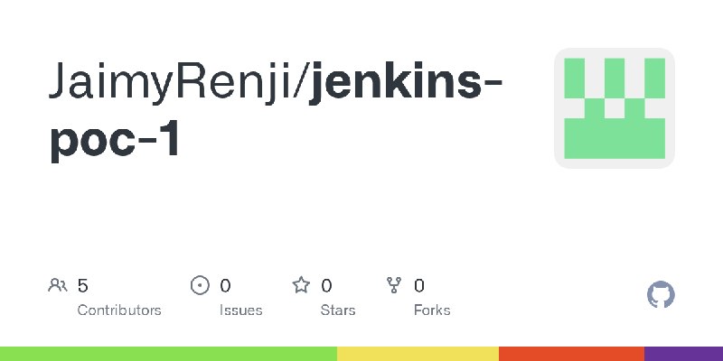 GitHub - JaimyRenji/jenkins-poc-1