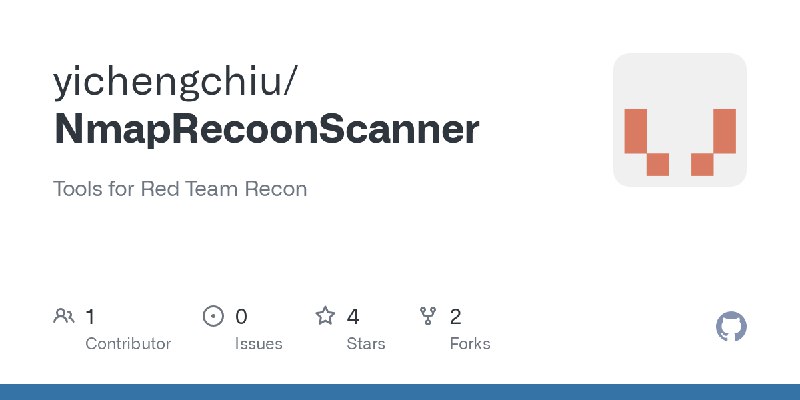 GitHub - yichengchiu/NmapRecoonScanner: Tools for Red Team Recon