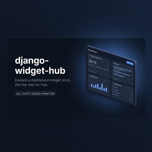 GitHub - H0ozsed/Plugin-Django-widget: Declare a dashboard widget once in Python: validation, caching, owner-scoped CRUD, /about.json…