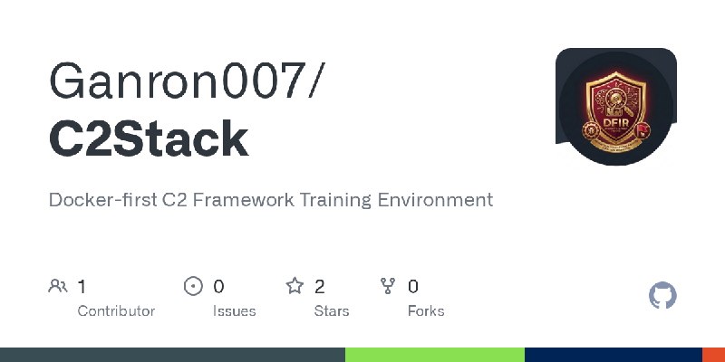 GitHub - Ganron007/C2Stack: Docker-first C2 Framework Training Environment
