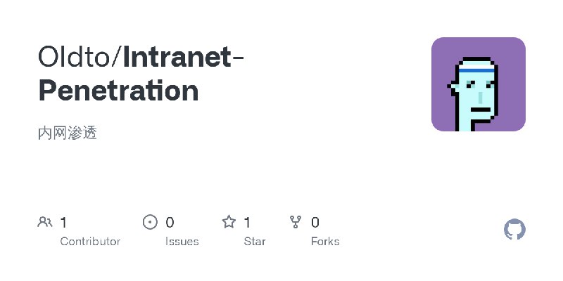 GitHub - Oldto/Intranet-Penetration: 内网渗透