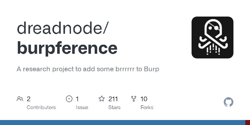 GitHub - dreadnode/burpference: A research project to add some brrrrrr to Burp