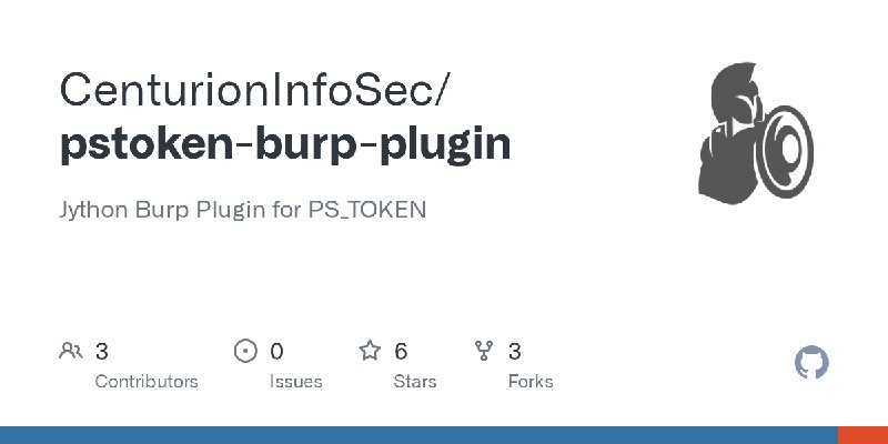 GitHub - CenturionInfoSec/pstoken-burp-plugin: Jython Burp Plugin for PS_TOKEN