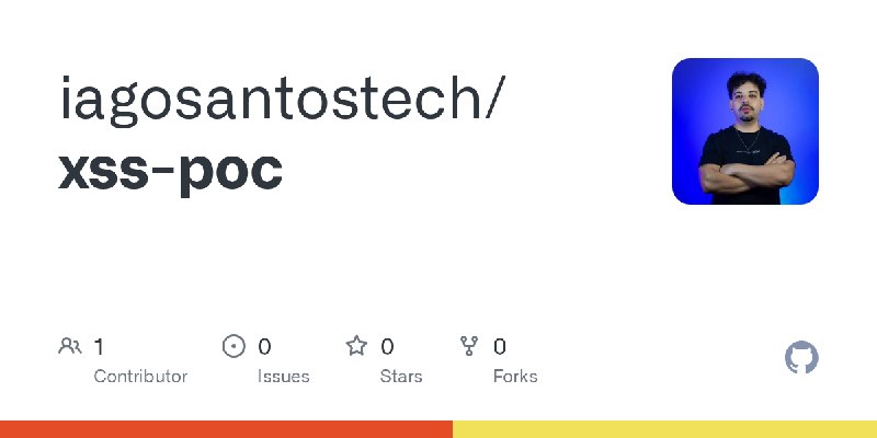 GitHub - iagosantostech/xss-poc