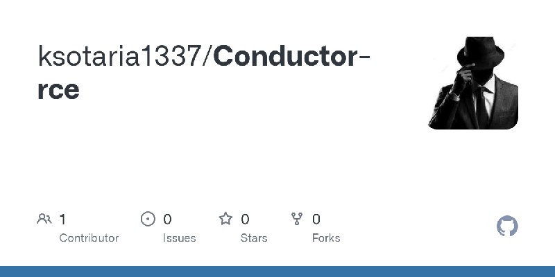 GitHub - ksotaria1337/Conductor-rce