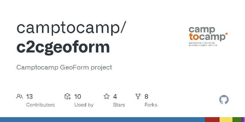 GitHub - camptocamp/c2cgeoform: Camptocamp GeoForm project