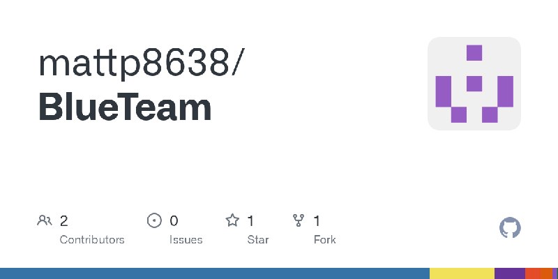 GitHub - mattp8638/BlueTeam