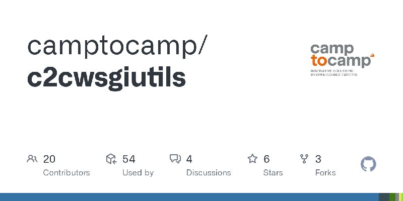 GitHub - camptocamp/c2cwsgiutils