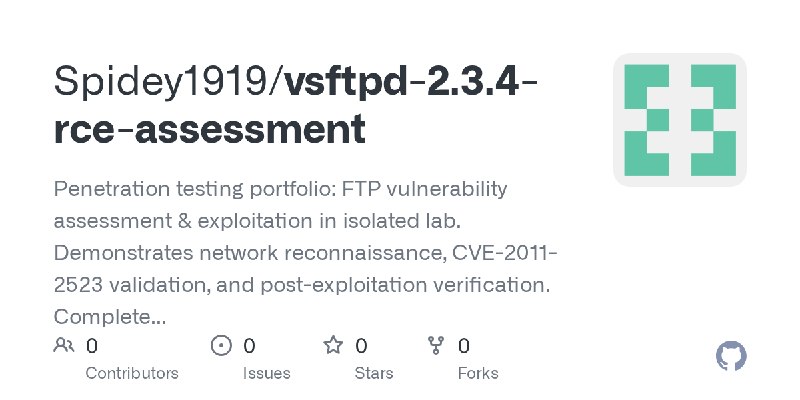 Spidey1919/vsftpd-2.3.4-rce-assessment