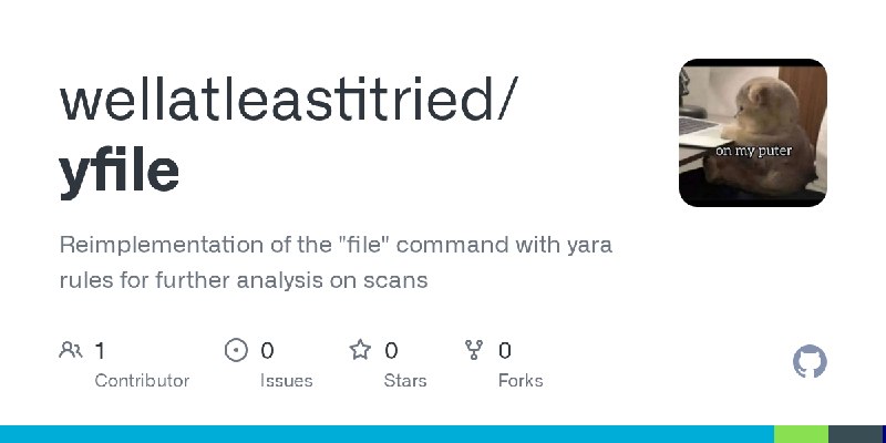 GitHub - wellatleastitried/yfile: Reimplementation of the 