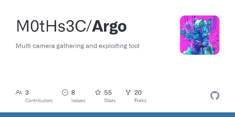 GitHub - M0tHs3C/Argo: Multi camera gathering and exploiting tool