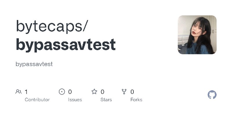 GitHub - bytecaps/bypassavtest: bypassavtest