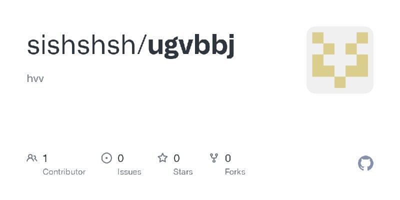 GitHub - sishshsh/ugvbbj: hvv