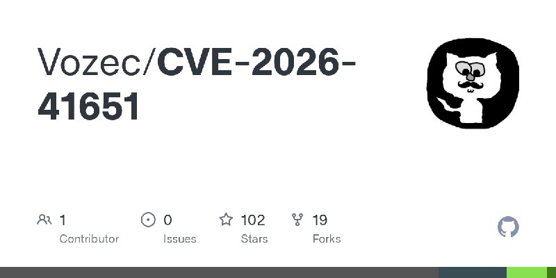 GitHub - Vozec/CVE-2026-41651