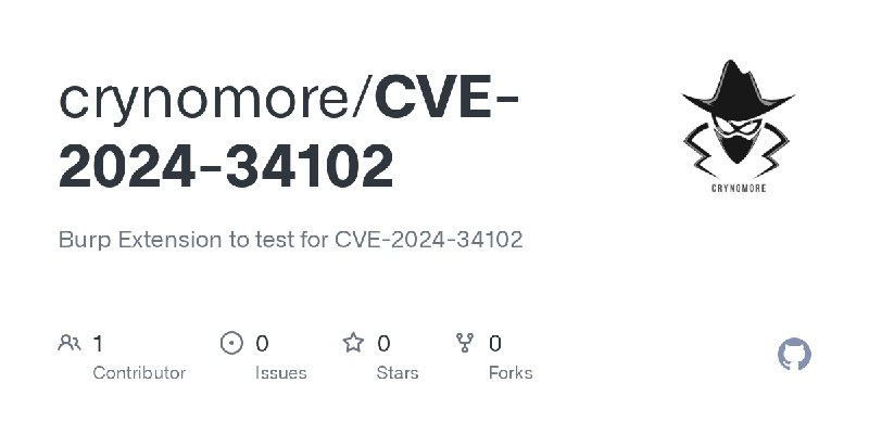 GitHub - crynomore/CVE-2024-34102: Burp Extension to test for CVE-2024-34102