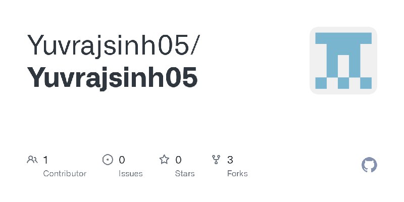 GitHub - Yuvrajsinh05/Yuvrajsinh05