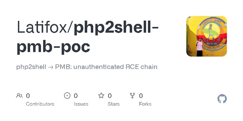 Latifox/php2shell-pmb-poc