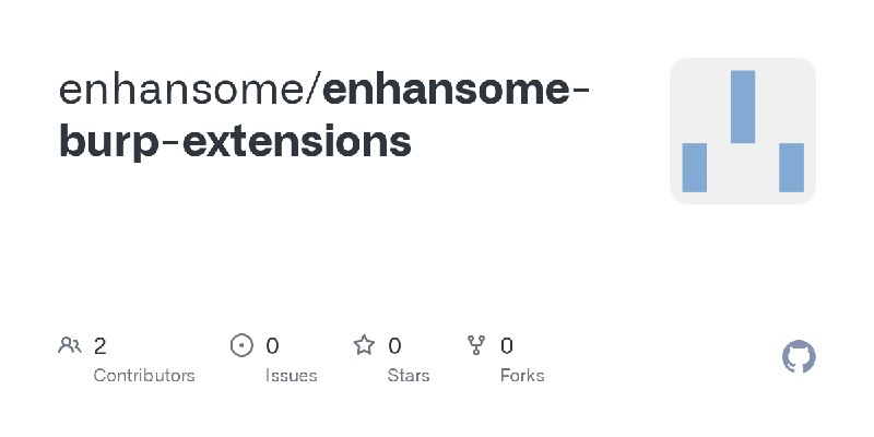 GitHub - enhansome/enhansome-burp-extensions