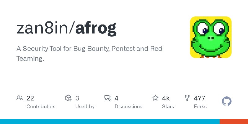 GitHub - zan8in/afrog: A Security Tool for Bug Bounty, Pentest and Red Teaming.